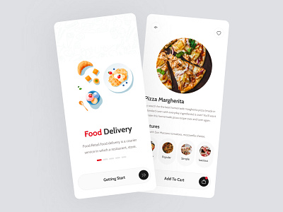Food Delivery App 3d animation app appdesign branding design food foodapp fooddelivery graphic design illustration logo motion graphics product design productdesign ui uiux ux