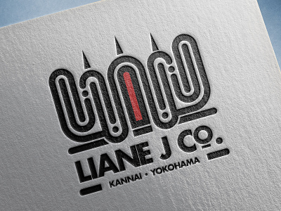 Liane J branding export illustration logo logo design vector