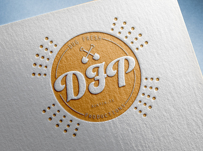 DFP logo band merch branding design illustration logo logo design tshirt design vector