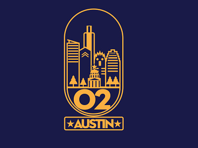 02_Austin 1 branding design illustration logo logo design tshirt design vector