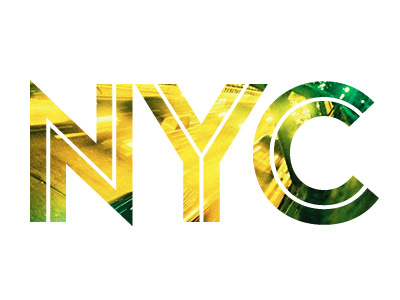 NYC design photography type typography