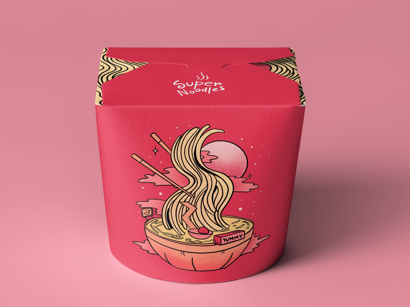 Noodles Packaging Design By Loud Mob Media On Dribbble