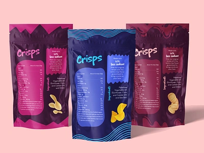 Potato Chips Packaging brand brand design branding branding design chips crisp crisps illustration illustration art illustrations package package design packagedesign packaging packaging design potato chips