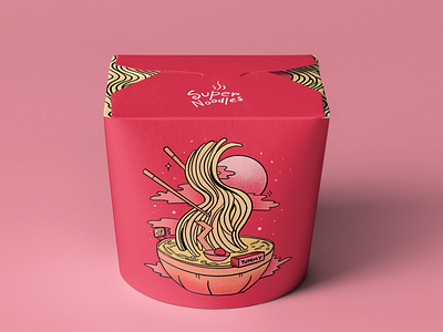 Package Design for Noodles and Asian Food Brand