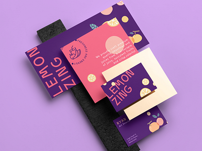 Brand and Packaging of a Stationary kit for a Juice Company