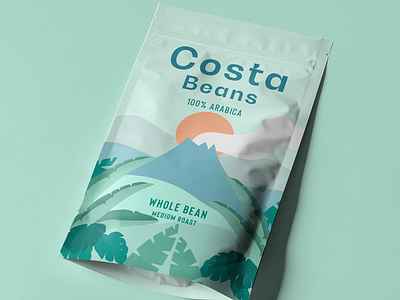 Brand and Package Design for a Coffee Bean Company