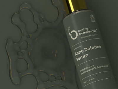 Branding & 3D Product Visualisation for Organic Skincare Brand