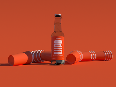 Branding & 3D Product Visualisation for a Hard Seltzer Brand