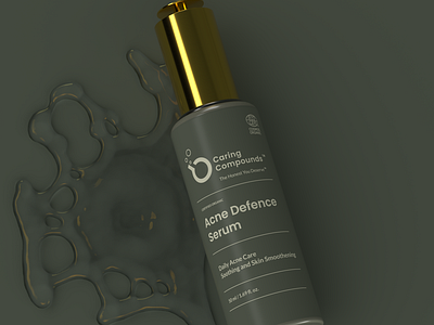 Branding & 3D Product Visualisation for Organic Skincare Brand