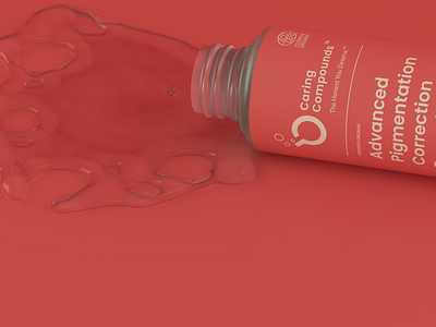 Branding & 3D Product Visualisation for Organic Skincare Brand