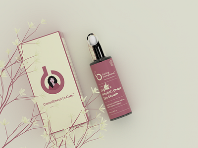 Branding & 3D Product Visualisation for Organic Skincare Brand