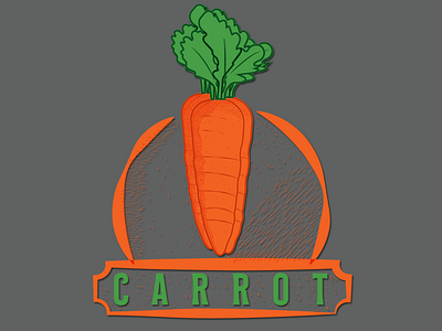 Carrot logo vintage