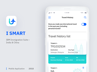 I SMART - An application for IBMers immigration.