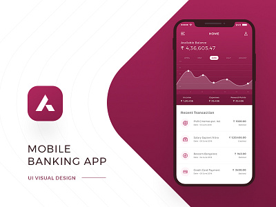 Axis Mobile banking art axis banking design direction interaction mobile ui ux visual wireframe