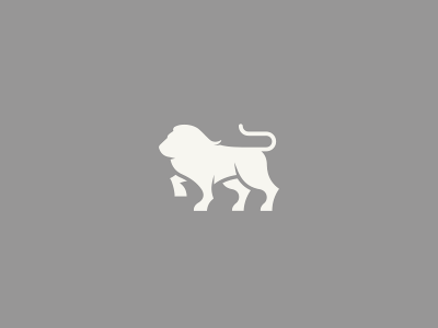 Lion animal estate invest lion logo lwowska mark minimal olle ollestudio ploch