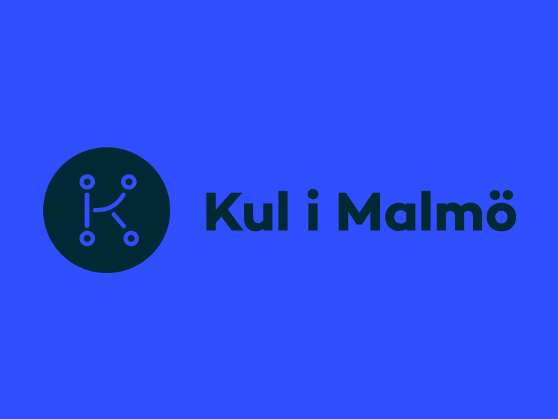 Logo redesign of event finder app Kul i Malmö logo sweden redesign rebranding malmö icon eventfinder event app