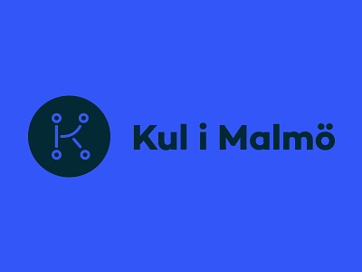 Logo redesign of event finder app Kul i Malmö app event eventfinder icon logo malmö rebranding redesign sweden