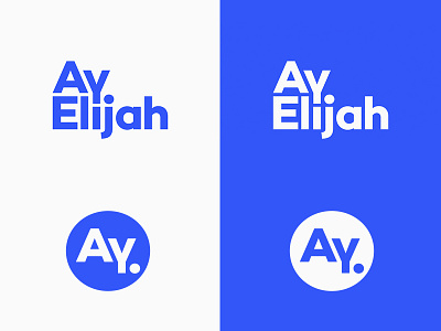 Personal logo in full and square format