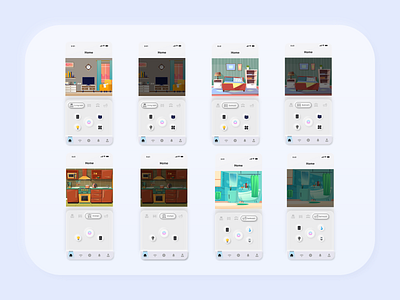 Smart Home - XD Freebie ac android app design freebie icon illustration neomorphism remote softui ui uidesign ux vector