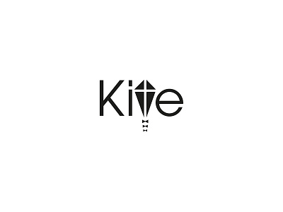 Kite Word Mark brandidentity logo logodesign vector wordmark