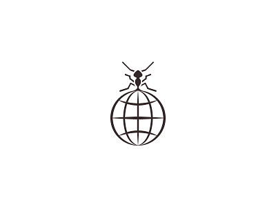Travel Bug Logo brand identity globe icon logo logodesign mark tallantdesign travel travel agency vector