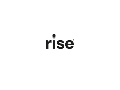 Rise Logo brand identity icon lettering logo logodesign mark rise tallantdesign typography vector