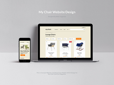 MyChair Electron Magazine | Website Design