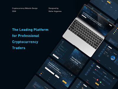 Cryptocurrency Website | Dashboard Design bitcoin conceptwebdesign cryptocurrency cryptowebsite dailydesign dashboard dashboarddesign uxui uxuidesign webdesign websitedesign