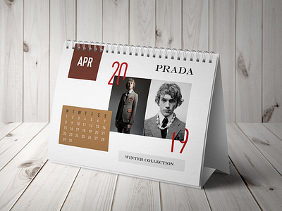 "PRADA 2019" | Concept Calendar Design