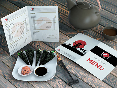 Menu Design | Sushi Restaurant