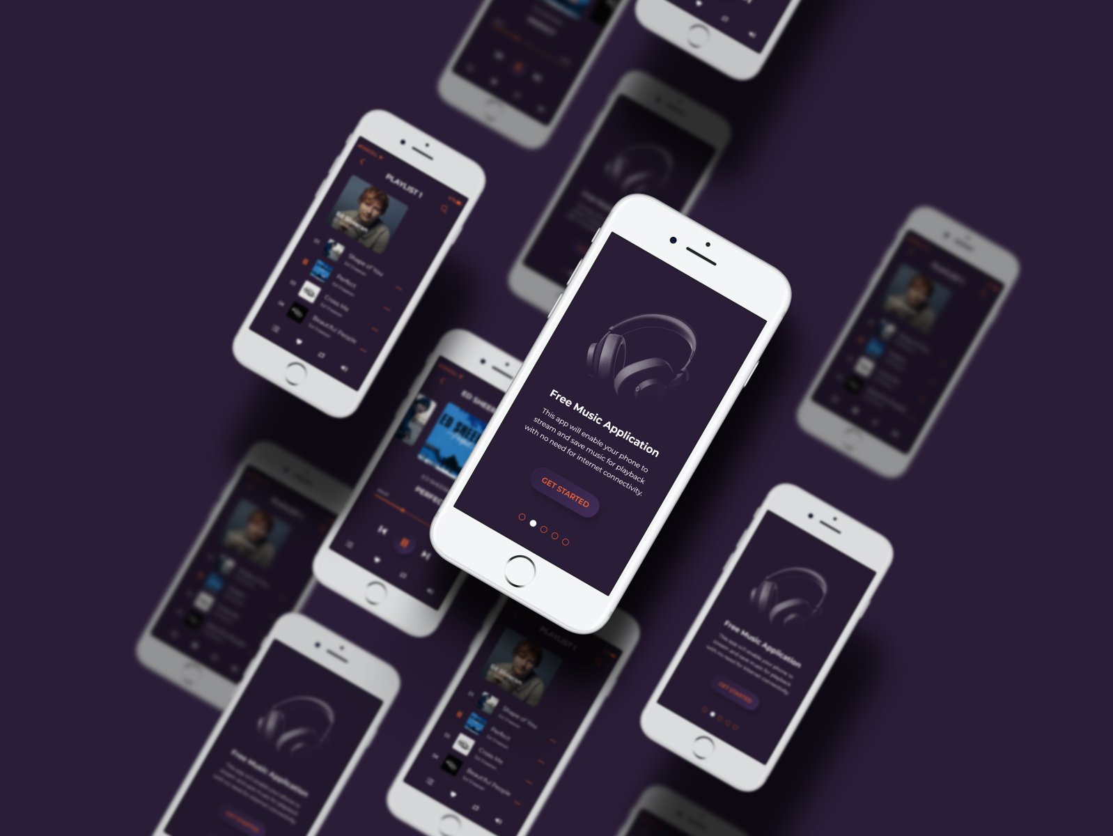 Music Player Mobile App | UX/UI Design by Bahar Hajiyeva on Dribbble