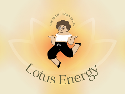 Lotus Energy. design gimp icon illustration minimal texture