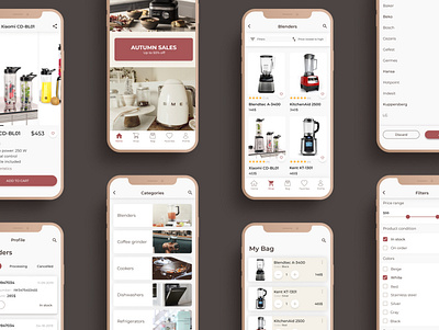 Household Appliances — App app design mobile app mobile app design mobile design ui ux