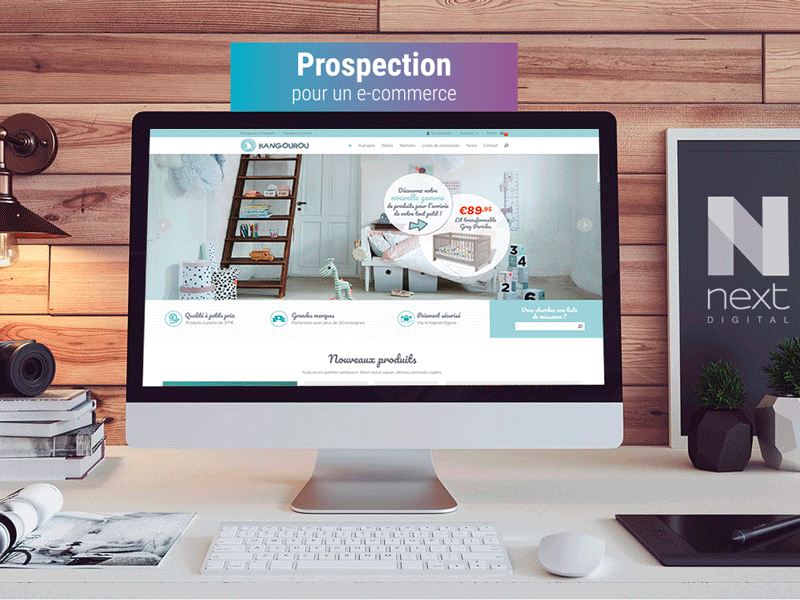 Prospecting - ecommerce shop Kangourou