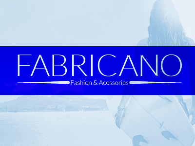 Fabricano Fashion - Logo e commerce fashoin logo website