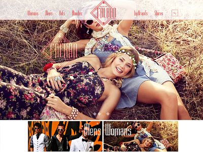 Fabricano Fashin / Falkan Fahion Website Front look clothing dubai fashion online shopping website