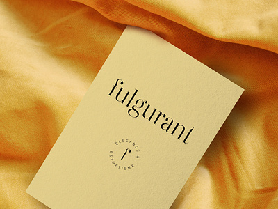 fulgurant art direction branding identity branding logo logodesign print typography visual identity