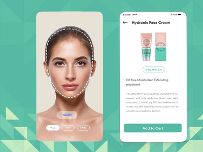 AR Assited Skincare app