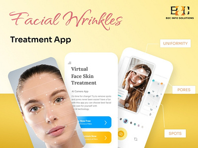 AI Assisted Facial Wrinkles Treatment App