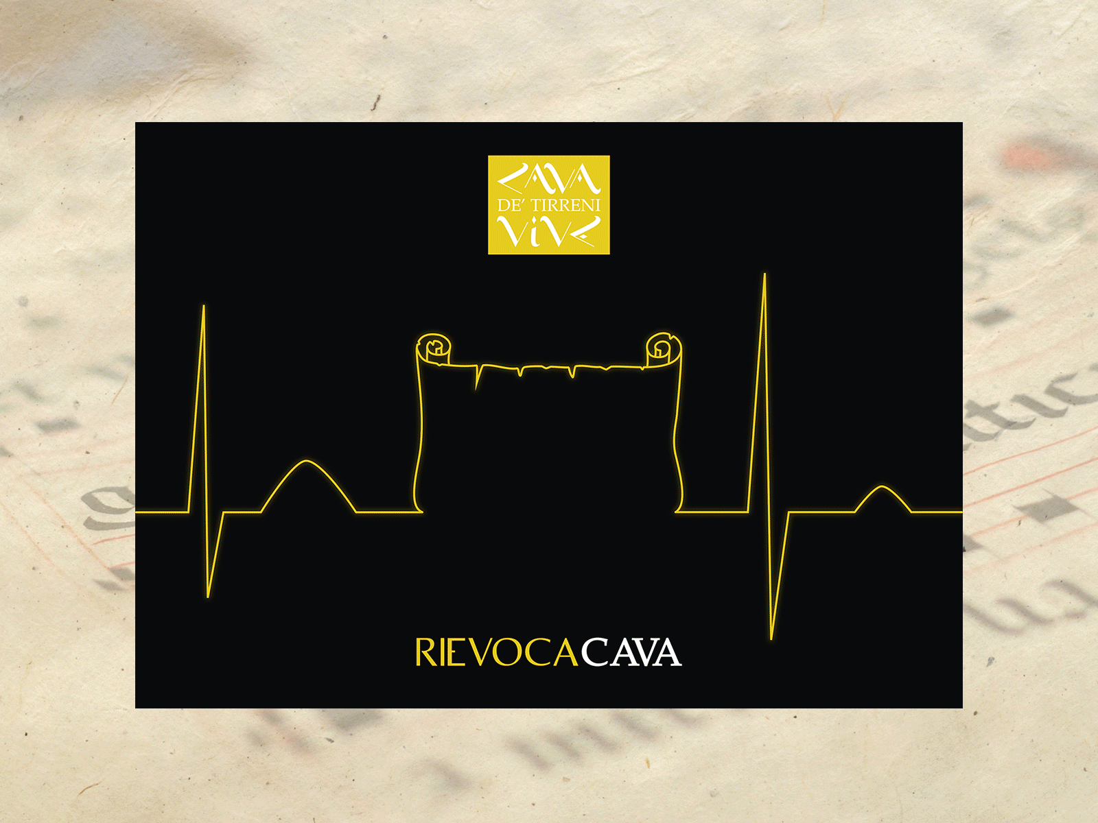 Cava Vive • visual identity battito beat brandidentity branding cavadetirreni cavavive citybranding cityidentity cityillustration codiciminiati degree ecg elettrocardiogramma logo