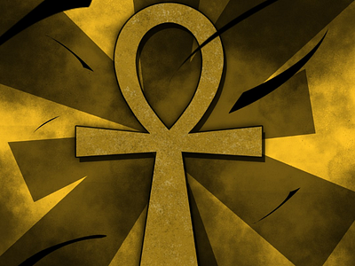 ANKH TATTOO DESIGN art artwork concept design designer gold graphic icon logo photoshop project tattoo tattoos