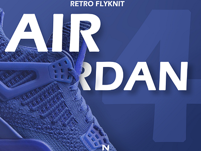 JORDAN AIR 4 AD DESIGN CONCEPT