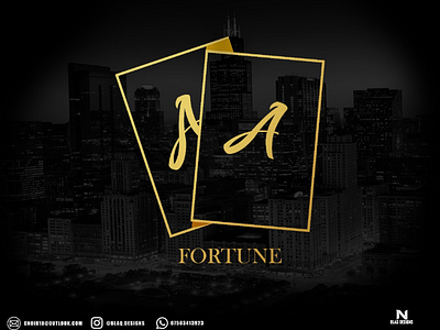 FORTUNE LOGO CONCEPT- DISPLAY DESIGN