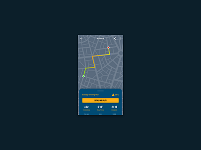 #DailyUI - 020 - Location Tracker