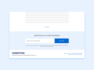 #DailyUI - 026 - Subscribe subscribe web