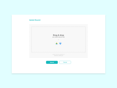 #DailyUI - 031 - File Upload dailyui