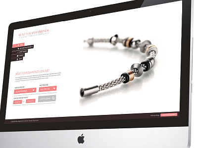 Rent Your Diamonds diamonds ecommerce online shop webdesign