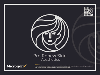Pro Renew Skin Aesthetic animation branding design graphic design illustration logo minimal typography ui ux vector