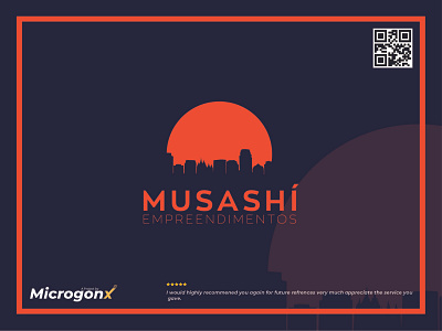 Musashi Empreendimentos branding business inspiration logodesign business logo design graphic design illustration logo minimal type typography vector web design