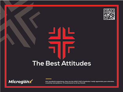 The Best Attitude animation branding business card design design graphic design illustration logo minimal typography ui ux vector web design webdevelopment